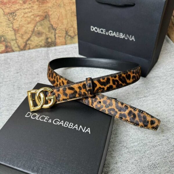 Dolce & Gabbana Belt With DG Logo