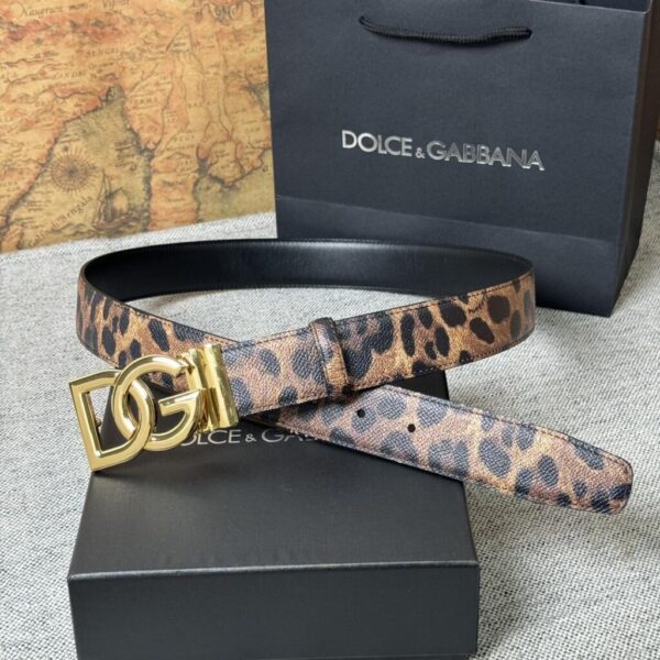 Dolce & Gabbana Belt With DG Logo