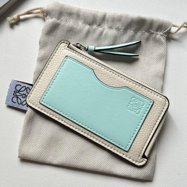 Loewe Coin Cardholder In Soft Grained Calfskin