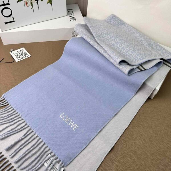 Loewe Scarf In Wool And Cashmere