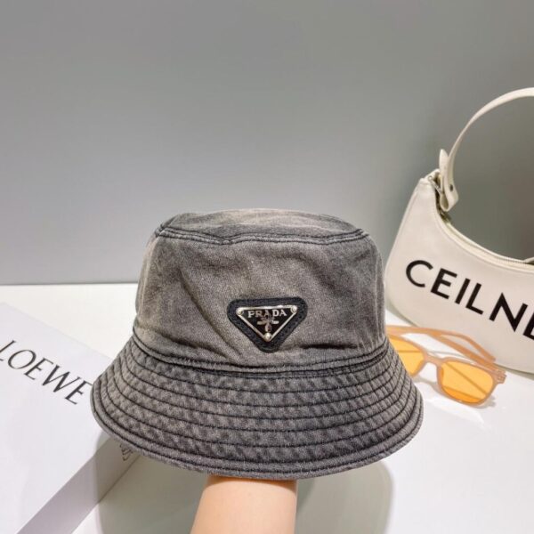 Prada Denim Bucket Hat