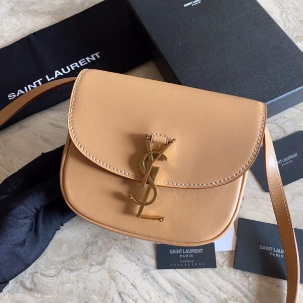 Saint Laurent Kaia Small Satchel In Smooth Vintage Leather